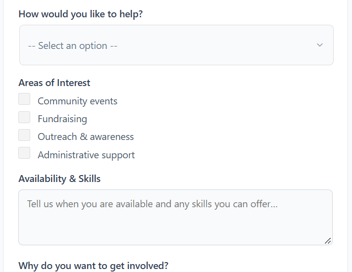 Nonprofit Volunteer